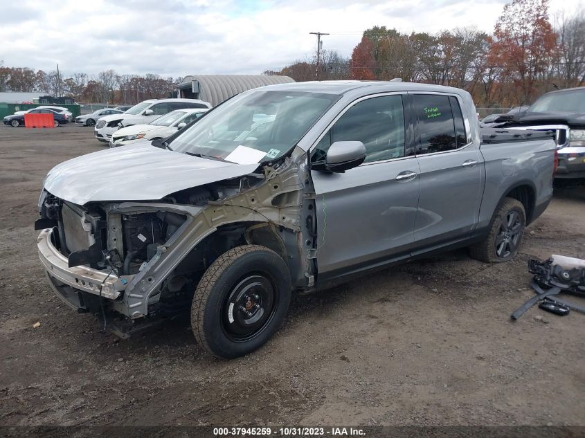 2020 Honda Ridgeline Rtl-E VIN: 5FPYK3F75LB001306 Lot: 37945259