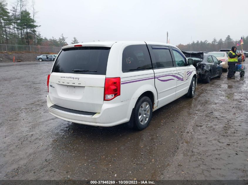 2011 Dodge Grand Caravan Express VIN: 2D4RN4DG8BR603166 Lot: 37945269