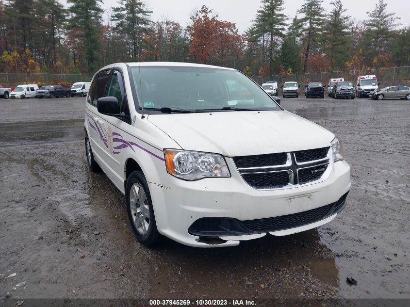 2011 Dodge Grand Caravan Express VIN: 2D4RN4DG8BR603166 Lot: 37945269