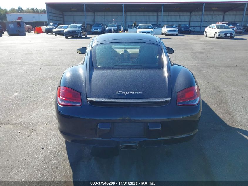 2009 Porsche Cayman VIN: WP0AA29839U761066 Lot: 37945298