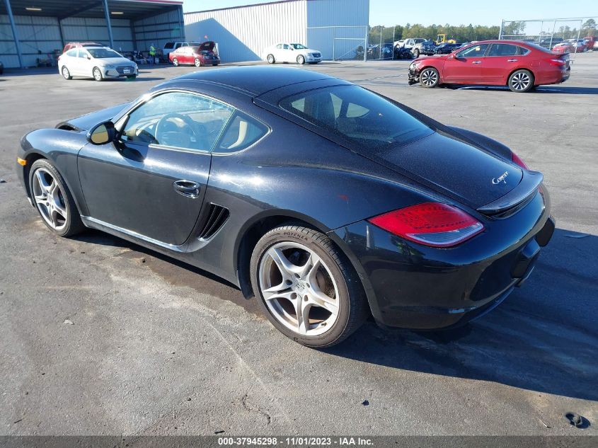 2009 Porsche Cayman VIN: WP0AA29839U761066 Lot: 37945298