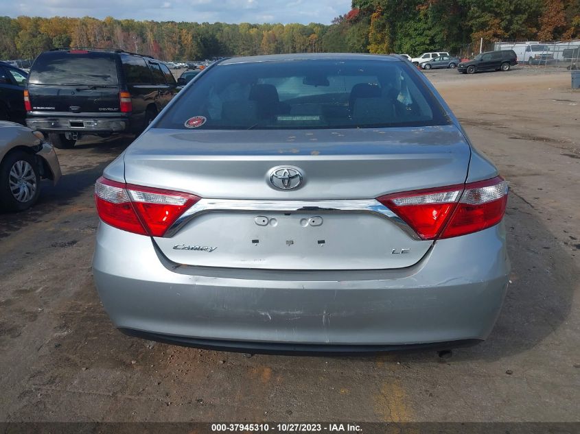 2016 Toyota Camry Le VIN: 4T4BF1FK9GR581668 Lot: 37945310