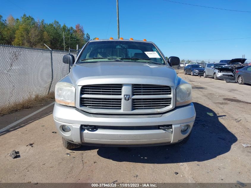 2006 Dodge Ram 2500 Slt VIN: 3D3KS28D36G168698 Lot: 37945325