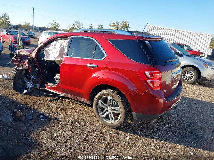 2016 Chevrolet Equinox Ltz VIN: 2GNFLGE36G6325984 Lot: 37945338