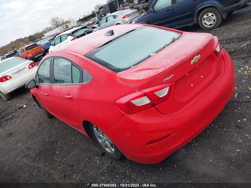 2016 Chevrolet Cruze Ls Auto VIN: 1G1BC5SM0G7232394 Lot: 37945382