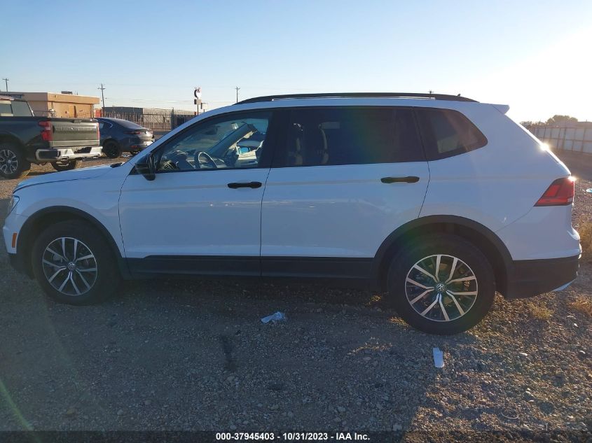 2021 Volkswagen Tiguan 2.0T S VIN: 3VV1B7AX2MM045545 Lot: 37945403