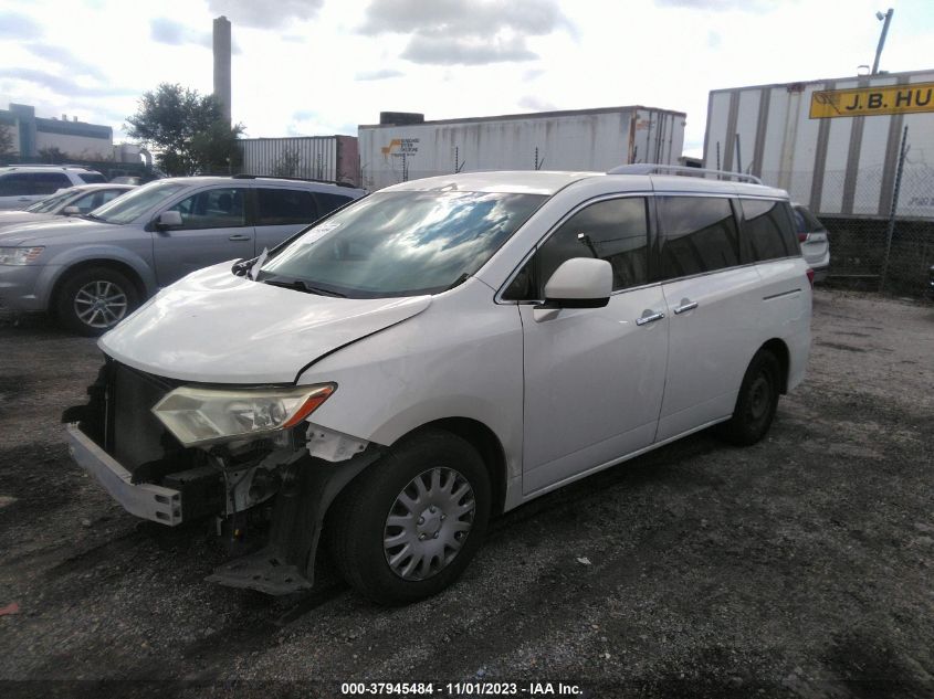 2012 Nissan Quest S VIN: JN8AE2KP7C9042035 Lot: 37945484