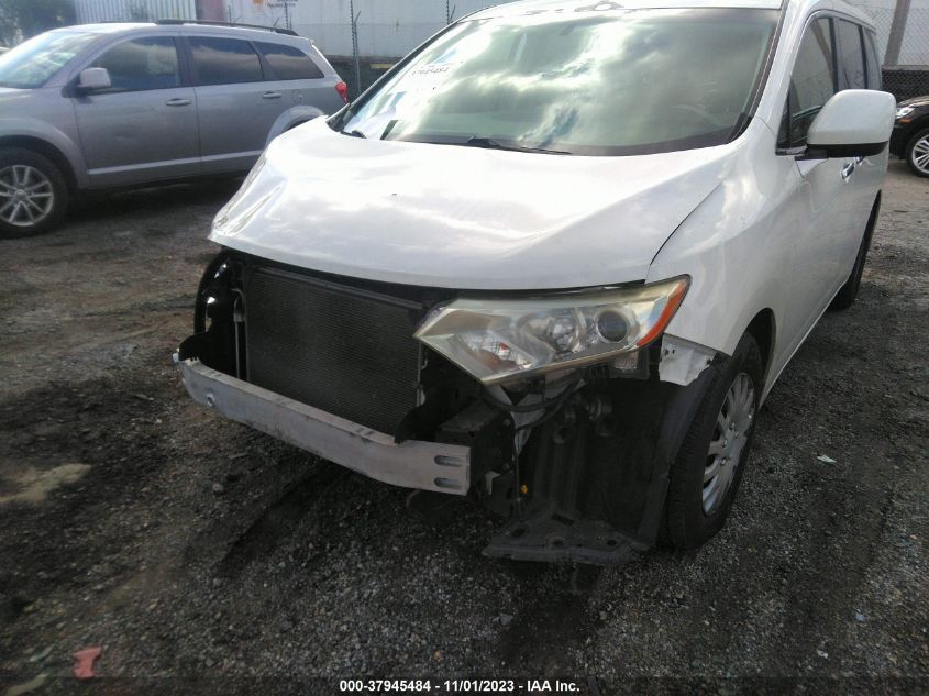 2012 Nissan Quest S VIN: JN8AE2KP7C9042035 Lot: 37945484