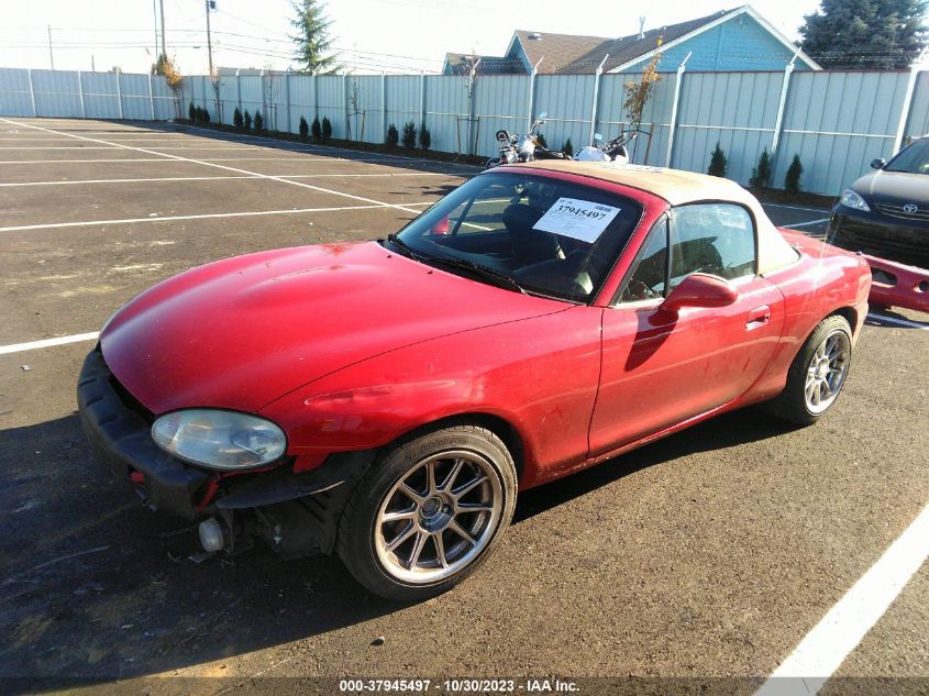 2000 Mazda Mx-5 Miata Base/Ls VIN: JM1NB3536Y0145964 Lot: 37945497