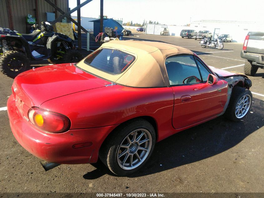 2000 Mazda Mx-5 Miata Base/Ls VIN: JM1NB3536Y0145964 Lot: 37945497