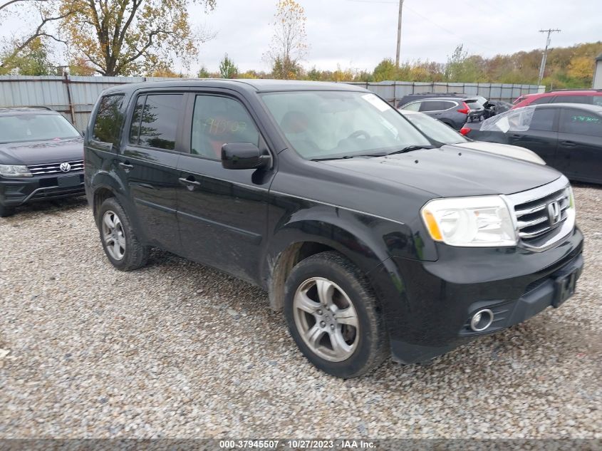 2014 Honda Pilot Ex VIN: 5FNYF4H42EB010151 Lot: 37945507