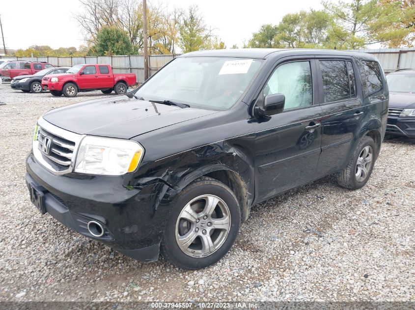 2014 Honda Pilot Ex VIN: 5FNYF4H42EB010151 Lot: 37945507