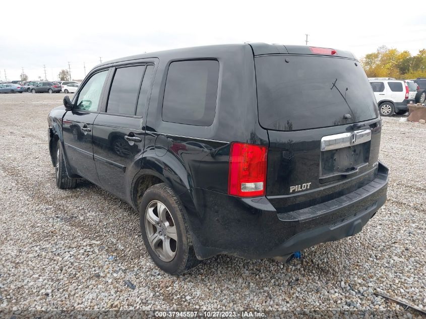 2014 Honda Pilot Ex VIN: 5FNYF4H42EB010151 Lot: 37945507