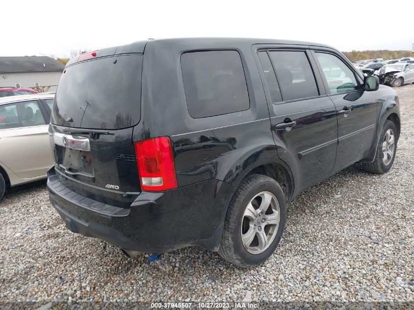 2014 Honda Pilot Ex VIN: 5FNYF4H42EB010151 Lot: 37945507