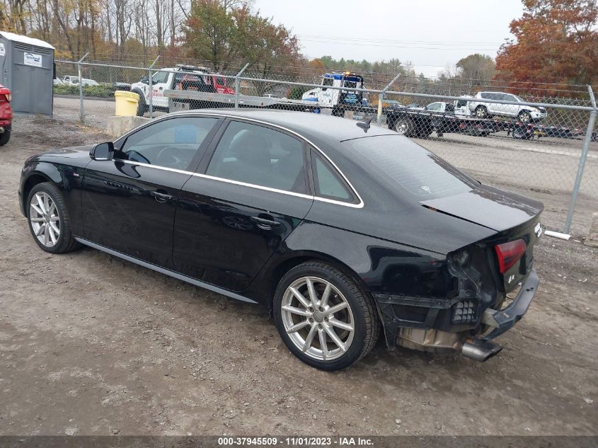 2015 Audi A4 2.0T Premium VIN: WAUBFAFL9FN011571 Lot: 37945509