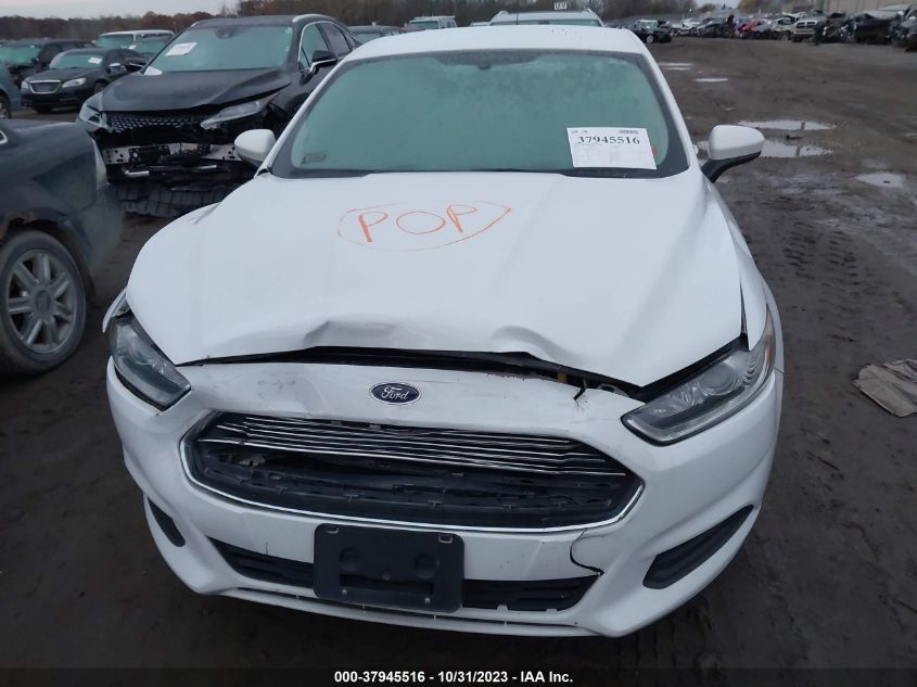 2014 Ford Fusion Hybrid S VIN: 3FA6P0UU1ER368980 Lot: 37945516