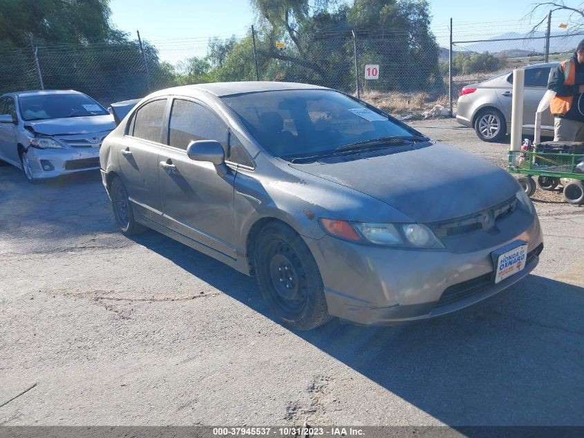 2007 Honda Civic Sdn Lx VIN: 2HGFA16567H500283 Lot: 37945537