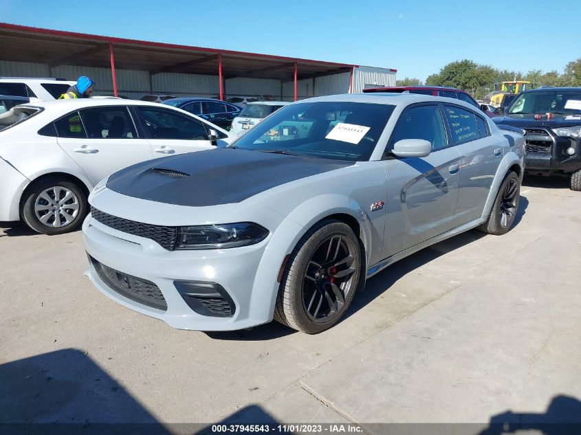 2022 Dodge Charger Scat Pack Widebody VIN: 2C3CDXGJXNH179728 Lot: 37945543