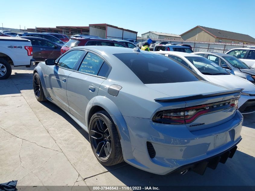 2022 Dodge Charger Scat Pack Widebody VIN: 2C3CDXGJXNH179728 Lot: 37945543