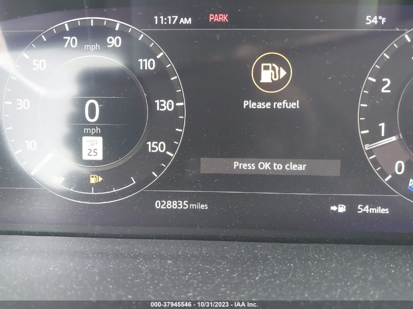 2020 Land Rover Range Rover Sport Hse Mhev VIN: SALWR2SU8LA734839 Lot: 37945546