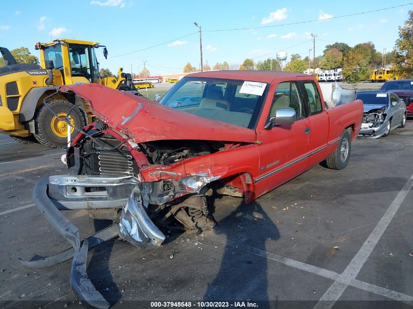 1996 Dodge Ram 1500 VIN: 3B7HC13Z1TG109741 Lot: 37945548