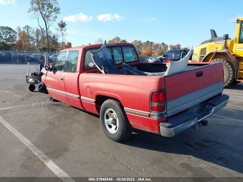 1996 Dodge Ram 1500 VIN: 3B7HC13Z1TG109741 Lot: 37945548