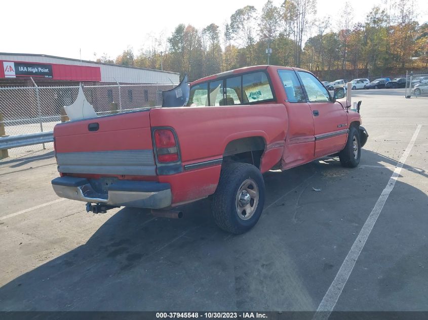 1996 Dodge Ram 1500 VIN: 3B7HC13Z1TG109741 Lot: 37945548