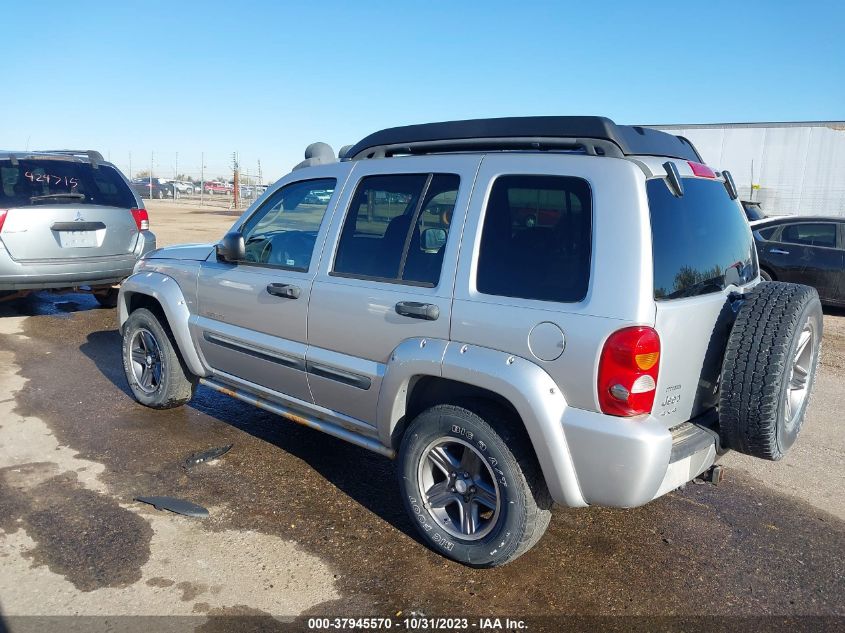 2004 Jeep Liberty Renegade VIN: 1J4GL38K84W109316 Lot: 37945570