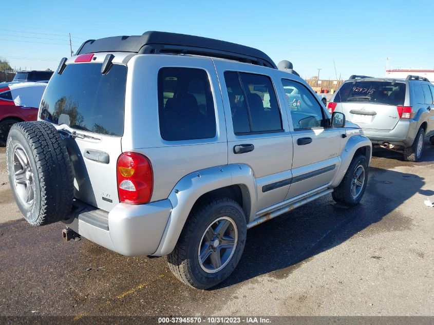 2004 Jeep Liberty Renegade VIN: 1J4GL38K84W109316 Lot: 37945570