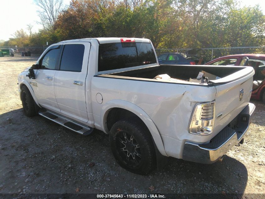 2013 Ram 1500 Laramie VIN: 1C6RR7NT1DS525384 Lot: 37945643