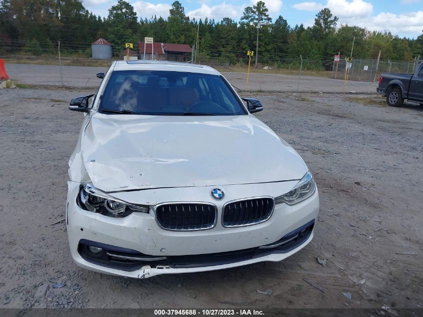 2016 BMW 3 Series 328I VIN: WBA8E9C55GK643956 Lot: 37945688