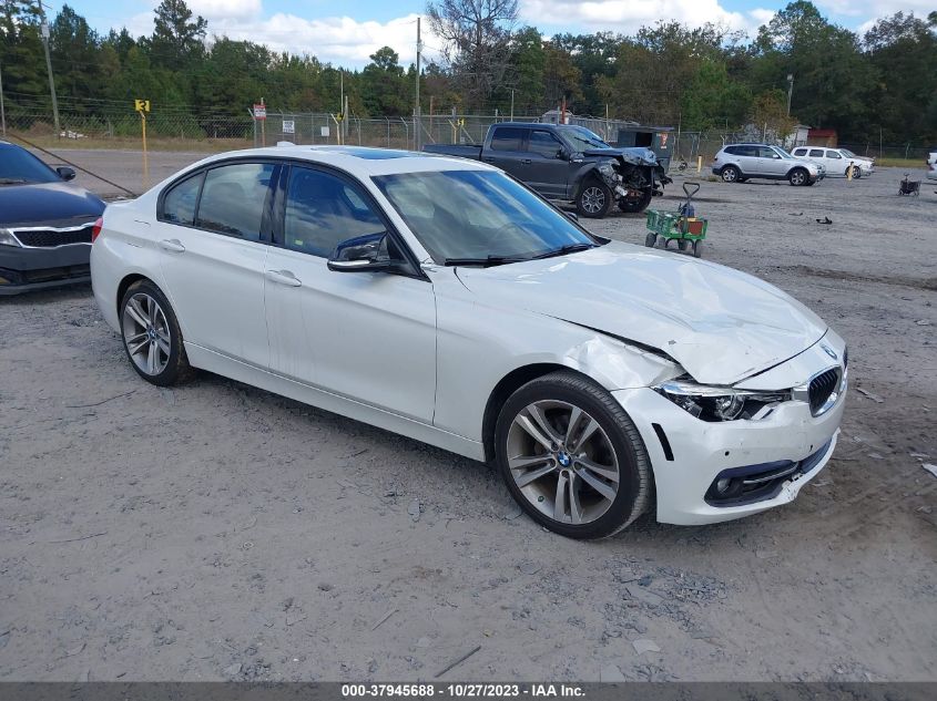 2016 BMW 3 Series 328I VIN: WBA8E9C55GK643956 Lot: 37945688