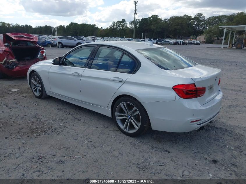 2016 BMW 3 Series 328I VIN: WBA8E9C55GK643956 Lot: 37945688