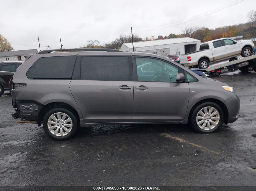 2016 Toyota Sienna Le VIN: 5TDJK3DC8GS133519 Lot: 37945690