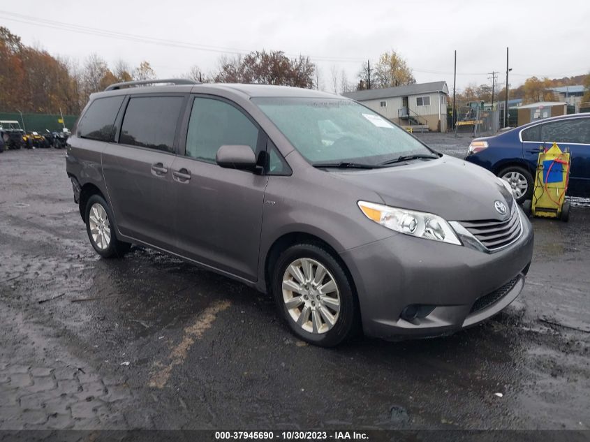 2016 Toyota Sienna Le VIN: 5TDJK3DC8GS133519 Lot: 37945690