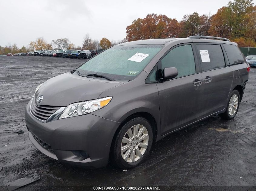 2016 Toyota Sienna Le VIN: 5TDJK3DC8GS133519 Lot: 37945690