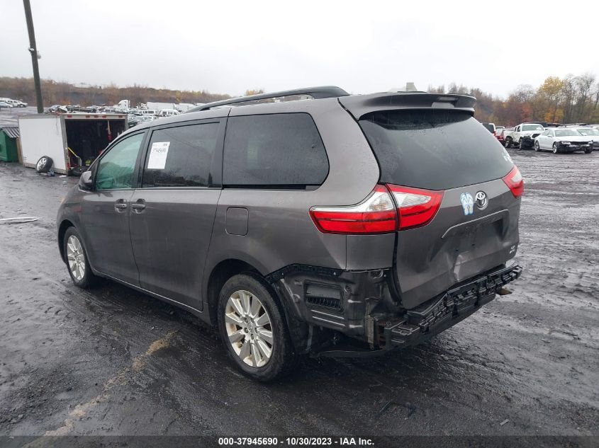 2016 Toyota Sienna Le VIN: 5TDJK3DC8GS133519 Lot: 37945690