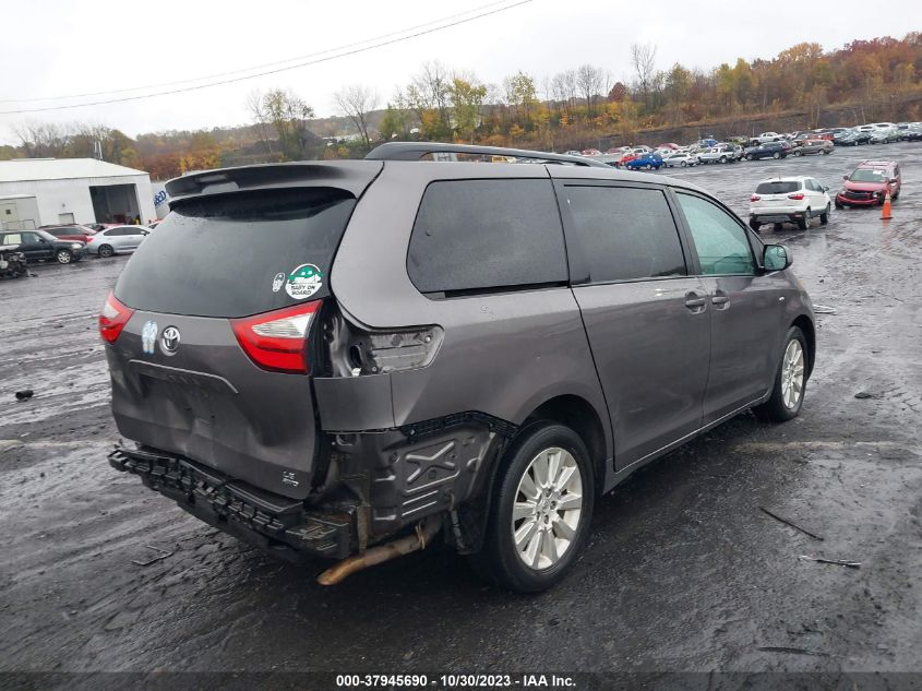 2016 Toyota Sienna Le VIN: 5TDJK3DC8GS133519 Lot: 37945690