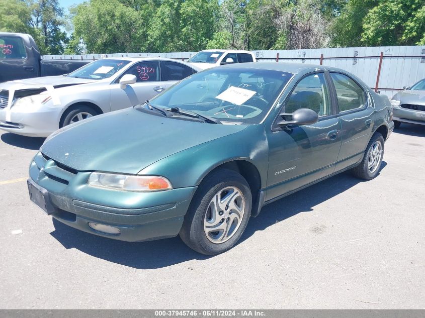 1998 Dodge Stratus Es VIN: 1B3EJ56H2WN224039 Lot: 37945746