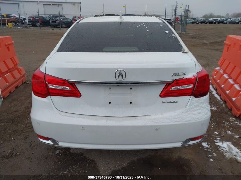 2015 Acura Rlx Advance Pkg VIN: JH4KC1F93FC001466 Lot: 37945790