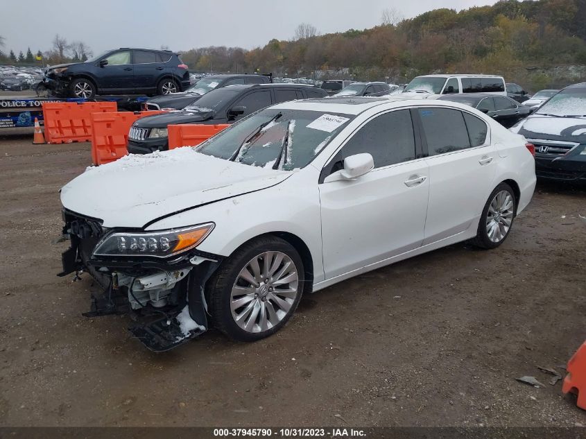 2015 Acura Rlx Advance Pkg VIN: JH4KC1F93FC001466 Lot: 37945790