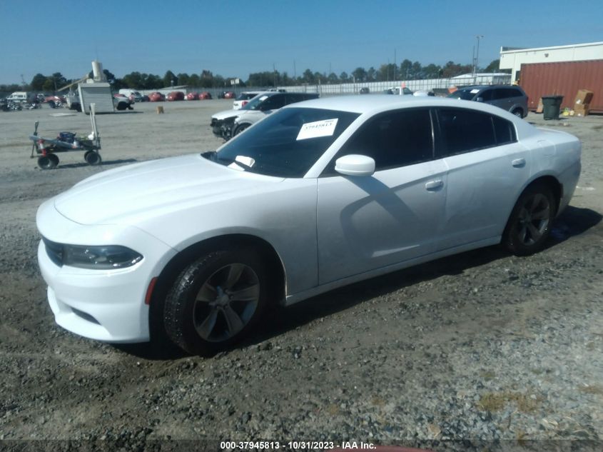 2016 Dodge Charger Sxt VIN: 2C3CDXHG5GH187239 Lot: 37945813