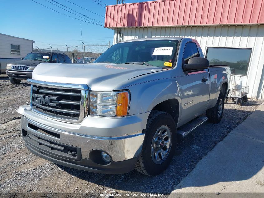 2010 GMC Sierra 1500 Work Truck VIN: 1GTPCTEX2AZ210528 Lot: 37945815