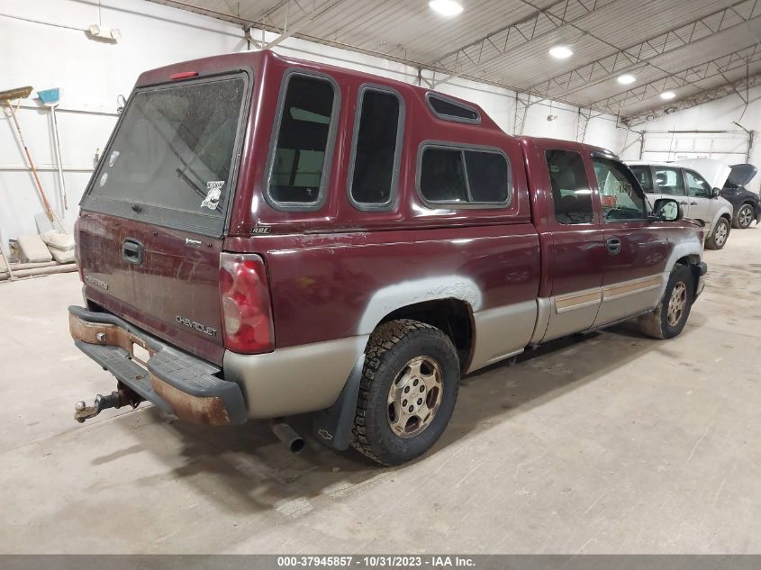 2003 Chevrolet Silverado 1500 Ls VIN: 2GCEC19VX31398019 Lot: 37945857