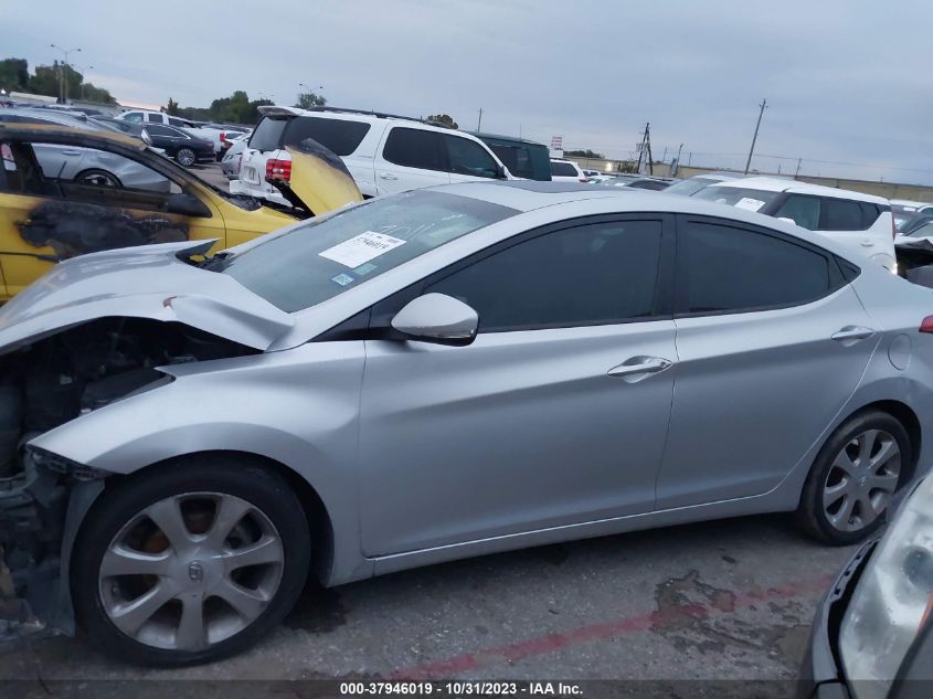 2012 Hyundai Elantra Limited VIN: KMHDH4AEXCU187011 Lot: 37946019