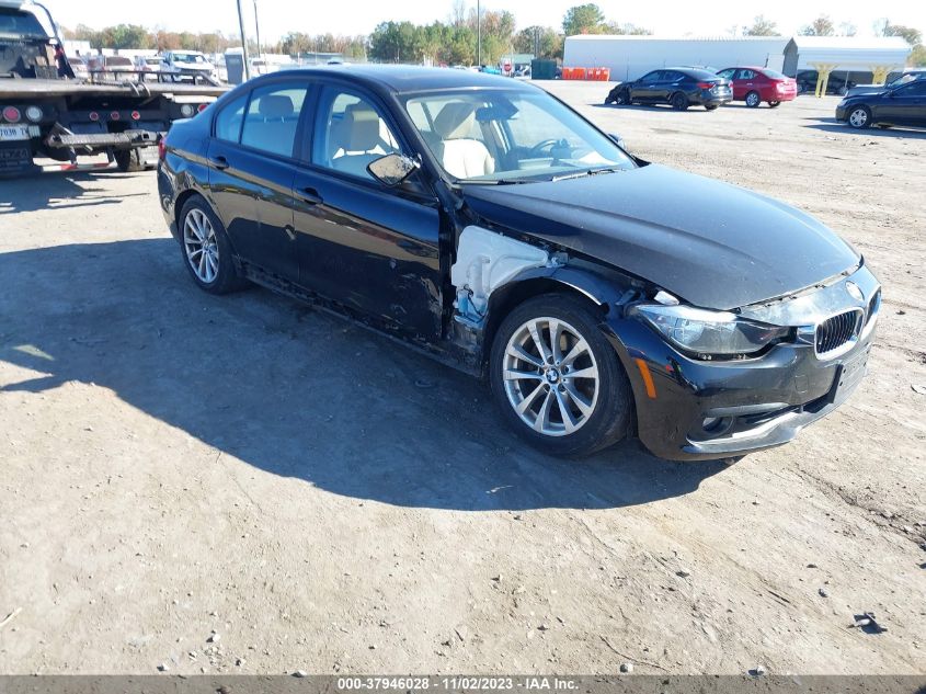 2017 BMW 320I VIN: WBA8E1G35HNT72522 Lot: 37946028