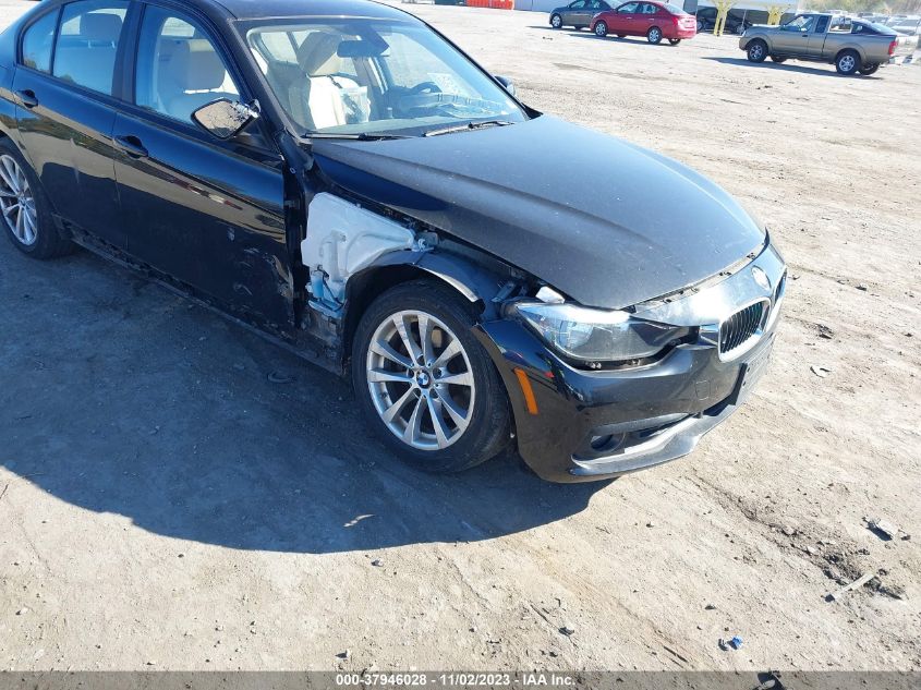 2017 BMW 320I VIN: WBA8E1G35HNT72522 Lot: 37946028