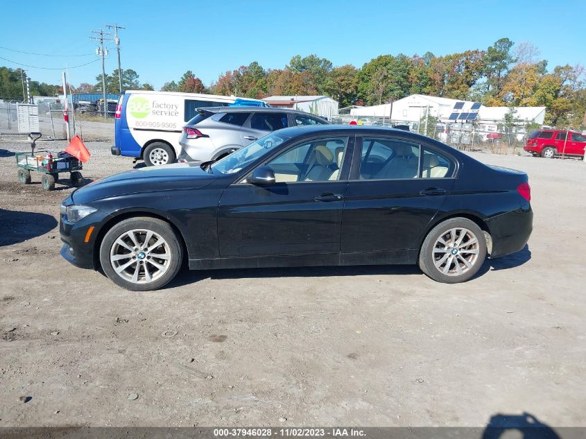 2017 BMW 320I VIN: WBA8E1G35HNT72522 Lot: 37946028