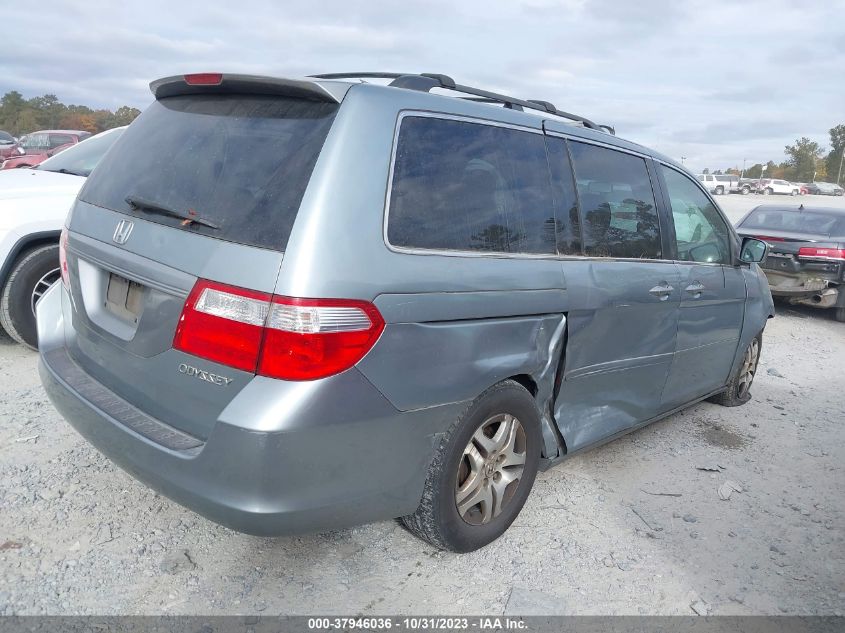 2005 Honda Odyssey Ex-L VIN: 5FNRL387X5B070146 Lot: 37946036