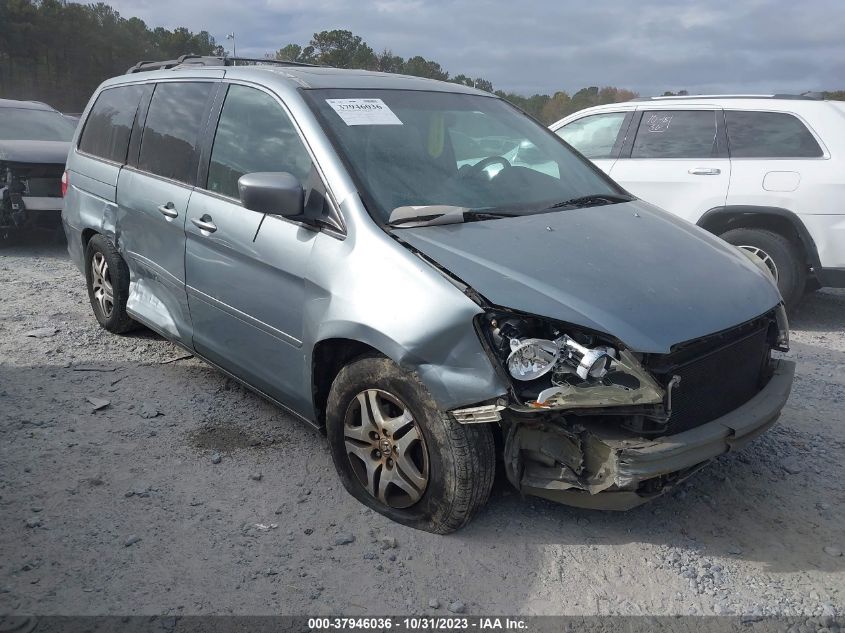 2005 Honda Odyssey Ex-L VIN: 5FNRL387X5B070146 Lot: 37946036